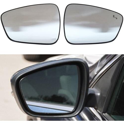 Auto Replacement Left Right Heated Blind Spot Warning Wing Rear Mirror Glass For Ford Escape 2020