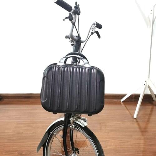Suitcase small Mini travel cosmetic case storage bag for Brompton bike