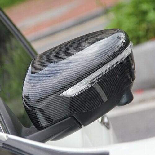 For Nissan Murano 2015 2016 2017 2018 2019 ABS Carbon fibre accessories car styling Car rearview mirror cover cover trim 2pcs