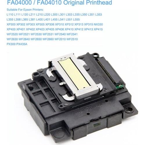 FA04000 FA04010 Print Head Printhead for Epson L110 L111 L120 L211 L210 L300 L301 L365 L335 L555 XP300 XP400 L351 L350 L355 L358