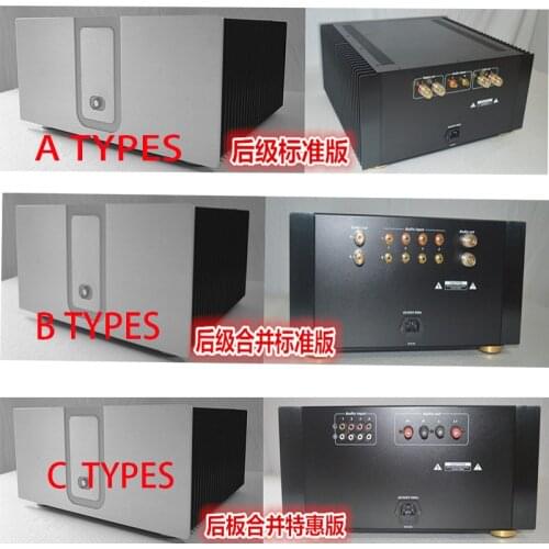 KYYSLB 430*180*406MM MQL43180 All Aluminum Amplifier Chassis Shell Enclosure DIY Box External Cooling Case Amplifier House