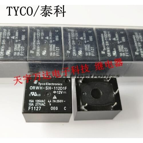 ORWH-SH-112D1F 12V 12VDC 15A Relay 5PIN DC12V