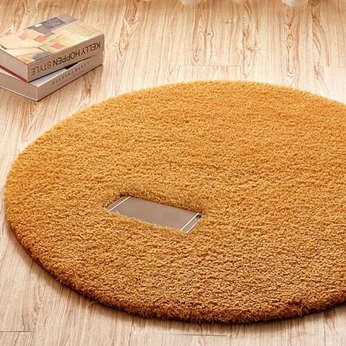 Fluffy Fleece Round Rug Carpets for Living Room Faux Fur Rugs for Bedroom Long Plush Carpet Kids Room Shaggy Area Rug Home Mat