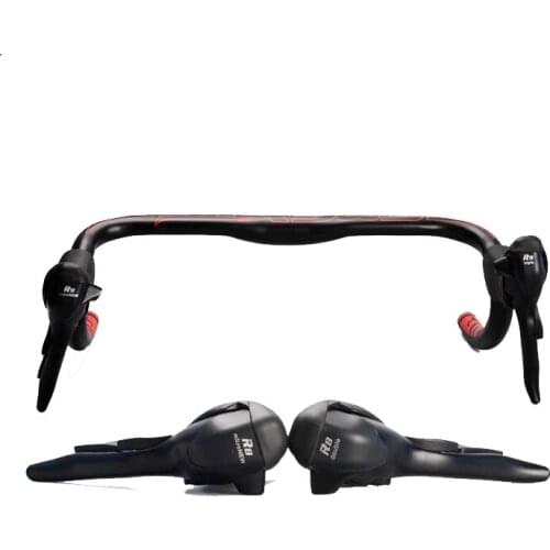 MicroNEW Road Bike 7/8/9 Speed Shifter Bicycle Dual Control Levers Shift Lever Compatible for 22.2-23.8mm Handlebar