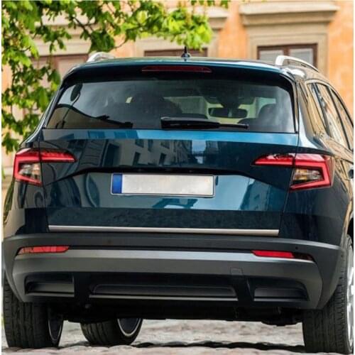 Skoda Karoq For Chrome Luggage Bottom Trim 2017 And Post