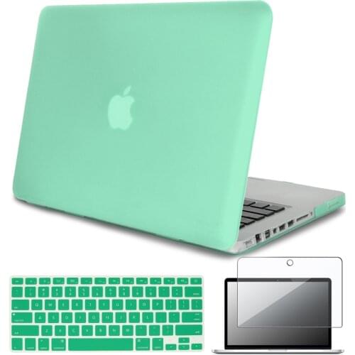 For Apple Macbook Air 13/11/MacBook Pro 13/15 Inch Laptop Protector Case + Keyboard Cover + Screen Protector
