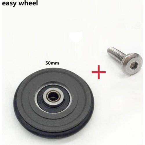 1 pair ultralight folding bike rack easy wheel for brompton folding bike bracket easy wheel 50 BMX