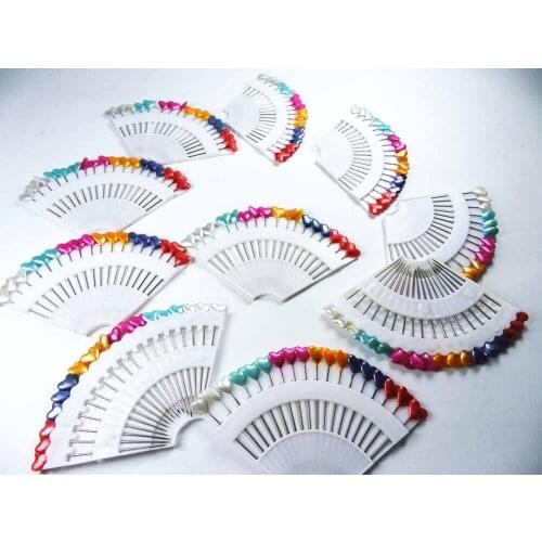 20packs 360pcs Multi Color Fixed Needle Plastic Sewing Needle Knitting Needlework kits Mixed Multicolor Needles DIY Hand Tool