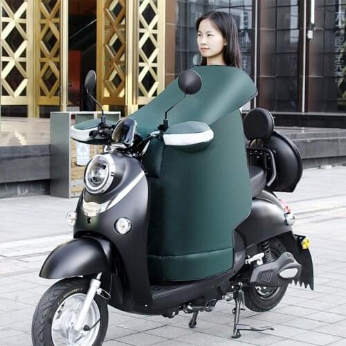 2020 Winter Motorcycle/Scooter Windproof Leg Cover With Handlebar Gloves Night Reflective Waterproof Windproof Leg Knee Blanket