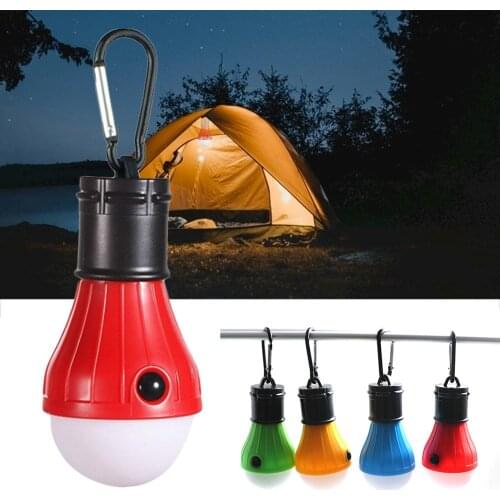3LED Three-mode Camping Light Emergency Light Outdoor Portable Camping Light Christmas Decoration Small Hanging Light With SOS