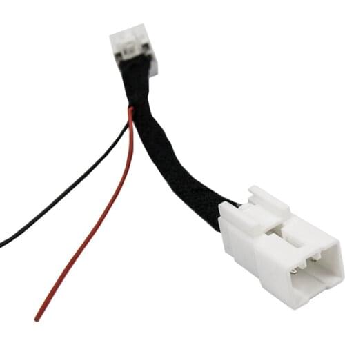 360 panoramic Rear View Camera RCA Adapter Wire For Avalon Toyota Avalon 2019-2020 Original Switch RCA Connector Convertor Cable