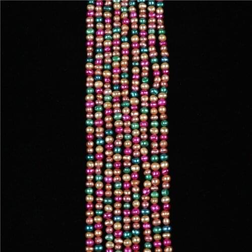 4-5mm mixed color potato freshwater pearl for sale