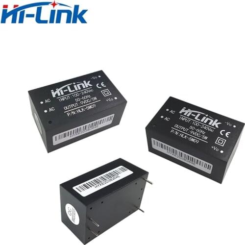 Free ship 10pcs*HLK-5M09 9V 560mA 5W output power supply module for led light smart home