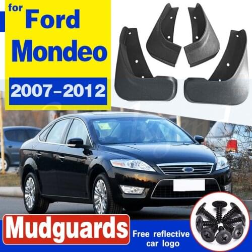 4Pcs Car Front Rear Mudflaps Mudguards Fender Flares Sludge Splash Guards Mud Flaps for Ford Mondeo 2002-2007-2012