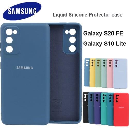 For Samsung Galaxy S10 Lite S20 FE Case High Quality Soft Silicone Cover Samsung Galaxy S10 Lite S20 Fan Editio Protector Shell