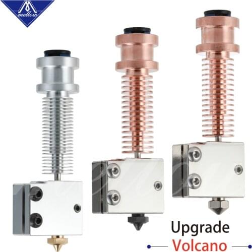 Mellow 3D Printer Parts All Metal NF Smart- Volcano J-head Hotend 1.75mm Filament Extruder Kit For E3D Ender 3 Prusa MK3 BMG