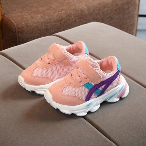 New Autumn Boy Girl Children Casual Shoe Years Old Tide Kid Soft Bottom Breathable Sneaker Non-slip Buffer Toddler Running Shoes