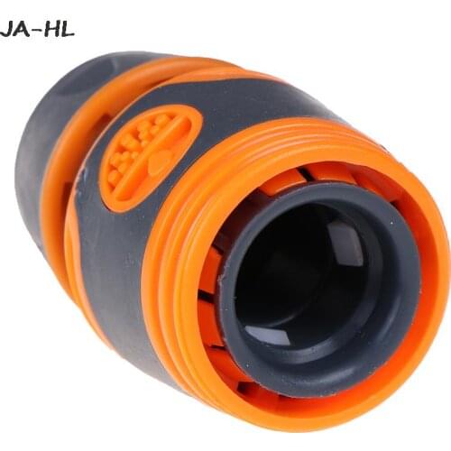 Hot 1/2" Garden Sprinkle Water Hose Connector Pipe Adaptor Tap Hose Pipe Fitting Set Quick Connector With Rubber Material