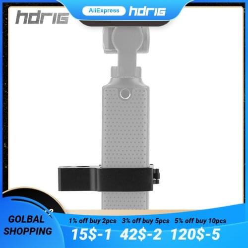 HDRIG Quick Release Fixture Fixing Clip For Xiaomi FIMI PALM Femi Pocket PTZ Expansion Module Adapter Bracket For Photo Studio