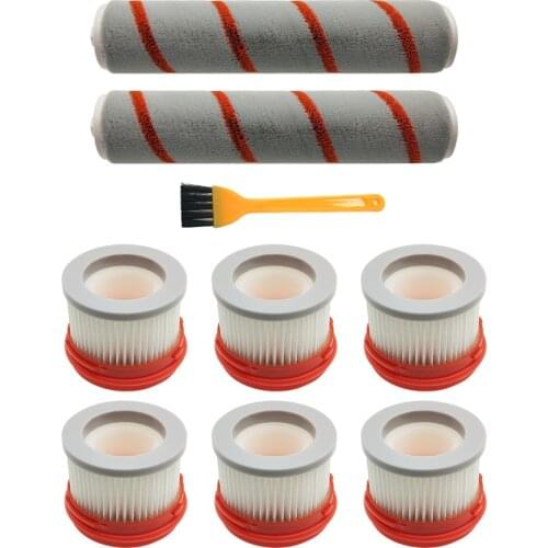 HEPA Filter For Xiaomi Dreame V8 V9 V9B V9P XR V10 V11 Household Wireless Vacuum Cleaner Accessories Roller Brush