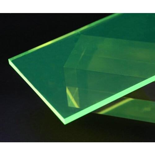 Neon Fluorescence Translucence Acrylic(PMMA) Plexiglass 5mm Multipurpose Oргстекло Plate For Signs,Shelving,Storage Box