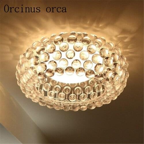 Nordic style dome ceiling lamp creative personality modern simplicity living room dining room bedroom lamp Postage free
