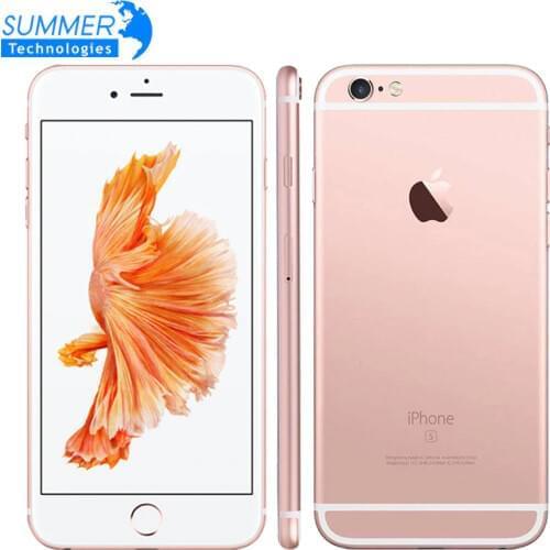 Original Apple iPhone 6S/6S Plus Mobile Phone IOS Dual Core 2GB RAM 16/64/128GB ROM 12.0MP Fingerprint 4G LTE Smartphone