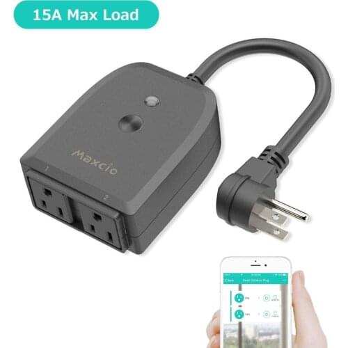 Outdoor Smart Plug Socket Building Automation Wi-Fi Outlet Compatible Home Wireless Remote Control Home appliance Control Module