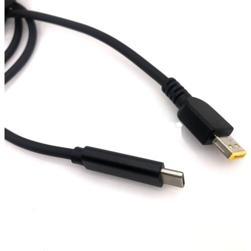 USB C Type C Laptop Charging Cable Cord for Lenovo Thinkpad 10 ThinkPad Helix 2 4X20E75080 4X20E75080 TP00064A 12V 3A Adapter