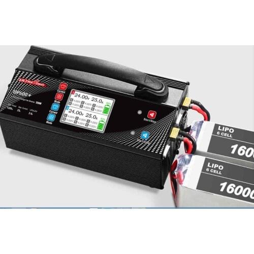 UP600+ Dual Channels LipoLiHV Battery Balance Charger 25A high power for RC UAV Drone rc airplane fast charge
