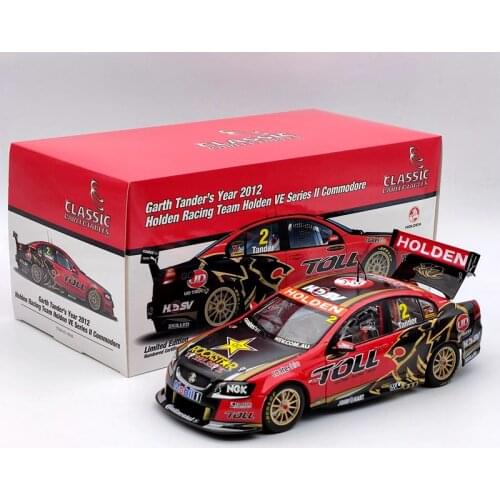 1:18 Classic For Garth Tanders 2012 Holden VE Series II Commodore #2 18500 Diecast Models Limited Collection Auto Toys Car