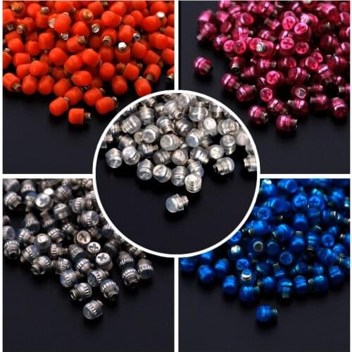 200 pcs/lot Scissors Silencer Parts Stainless Steel Silencieux Haircutting Styling Scissors Accessories Bumpers Silenciador