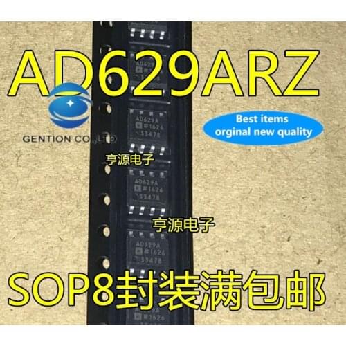 5PCS AD629 AD629AR AD629ARZ AD629BRZ SOP8 in stock 100% new and original