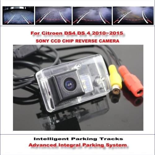 Car Intelligentized Rear Camera For Citroen DS4/DS 4 2010-2015 High Quality Reverse CCD CAM