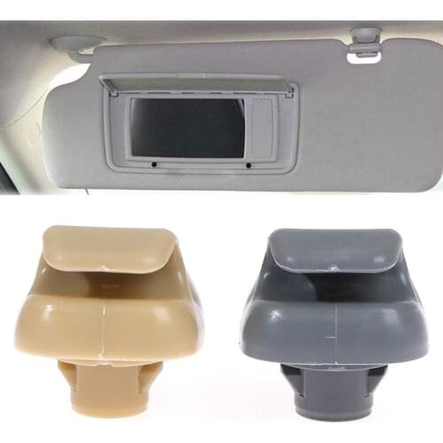 Car Sun Visor Hook Bracket For Audi A4L A5 A6L Q3 Q5 Interior Accessories Auto Fasteners Glasses Clips Holder Replacement Cap