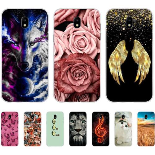 For Samsung J7 2017 Case Cover J730 J730f J730Fm Soft TPU Silicone Back Phone Cases FOR Fundas Samsung Galaxy J7 2017 Cases