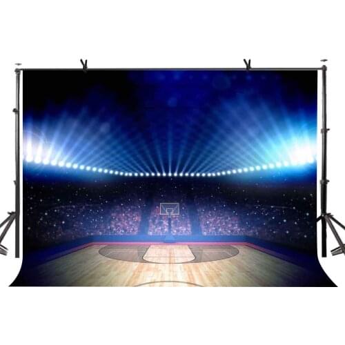 150x220cm Basketball Court Backdrop Exciting Basketball Court Sports Style Photography BackgroundPhoto Screen
