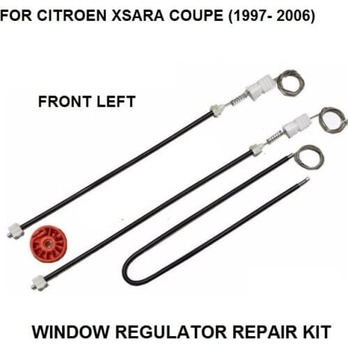 ELECTRIC WINDOW REPAIR CLIP KIT FOR CITROEN XSARA BREAK FACELIFT WINDOW REGULATOR REPAIR KIT FRONT LEFT 1997-2006