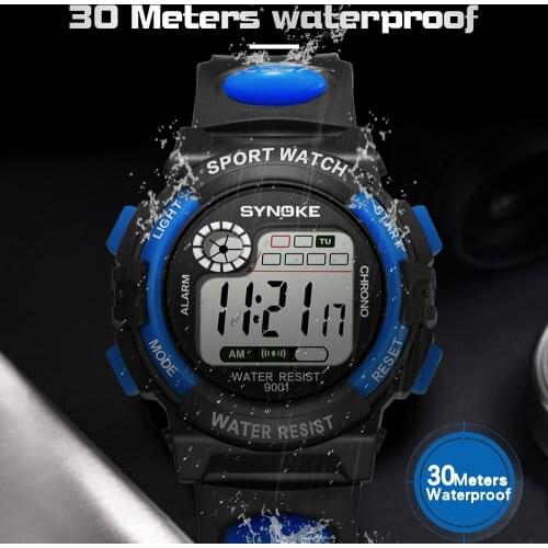 Multi-function 30m Waterproof Watches Fashion Led Digital Alarm Date Watch Fashion Men Sports Outdoor Stop Watch Clock Relogio