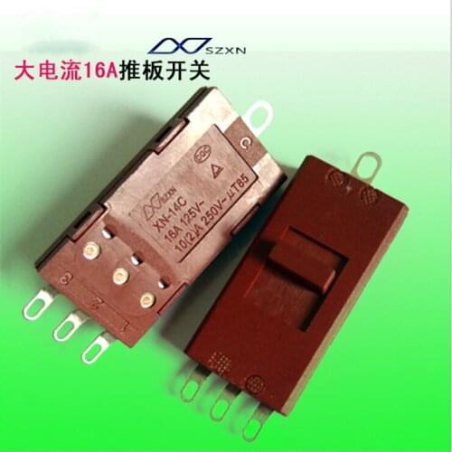 2pcs new High current slide switch XN-14C hair dryer switch Philips hair dryer switch curler switch