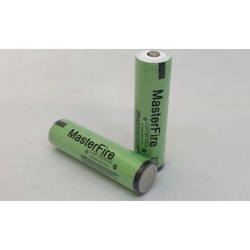 MasterFire 2pcs/lot Original Protected CGR18650CG 18650 3.7V 2250mAh Rechargeable Lithium Battery Cell with PCB For Panasonic