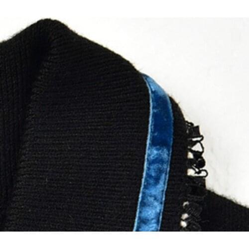 Early Autumn 2020 Womens Knit Mini Dress Short-sleeve Turn-down Collar Female Dresses