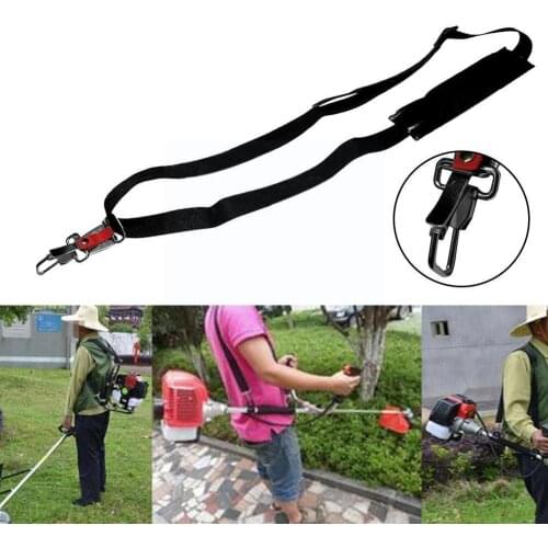 1Pcs Strimmer Shoulder Harness Strap Lawn Mower Cutter Trimmer With Straps Carry For Brush Hook W5Y1