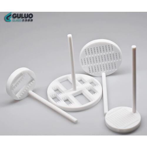 PTFE cleaning rack ITO/FTO conductive glass acid and alkali resistant cleaning rack/60mm-250ml