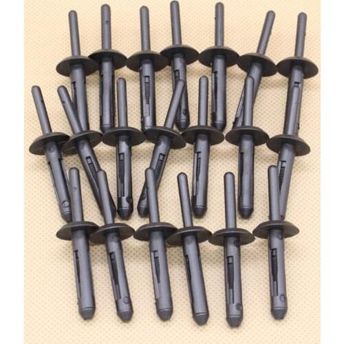 10pcs Wheel Arch Trim Blind Rivet Pin Trim Retainer Fastener Clips Repair Components for BMW 07142151750