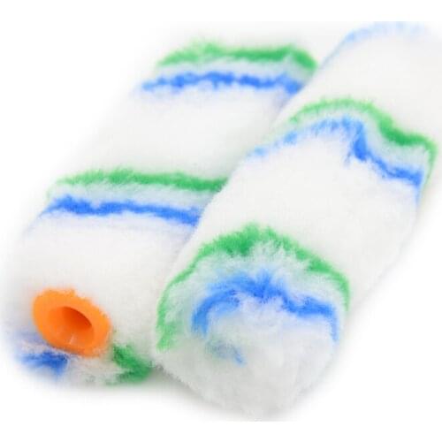 10 Pcs/lot 4" Paint Roller Covers Mini Paint Roller Edger Trim Roller Hand Tools Set