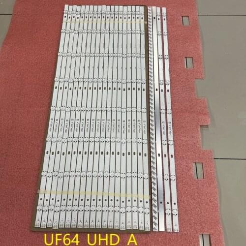 15pcs/lot LED backlight strip for LG UF64_UHD_A 43LH60_FHD_A Type 43LH604V 43UF6407 43LH604V 43UF6400 43UF640V 43UF6030