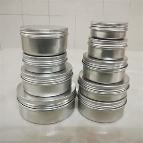 5g/30g/ 80g/100g Aluminum Cream Jars,mix Cosmetic Packaging