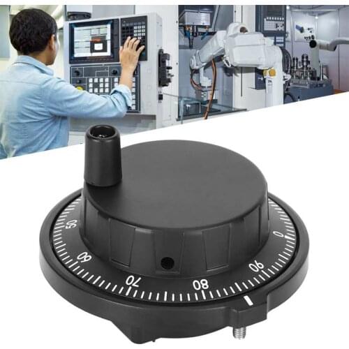 80mm 100PPR Handwheel Electronic CNC Manual Pulse Generator Hand Wheel Good Performance