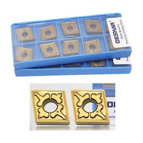 CNMG120404-TM LF9018/CNMG120408-TM LF9018 carbide inserts, DESKAR brand, to cut cast steel and steel